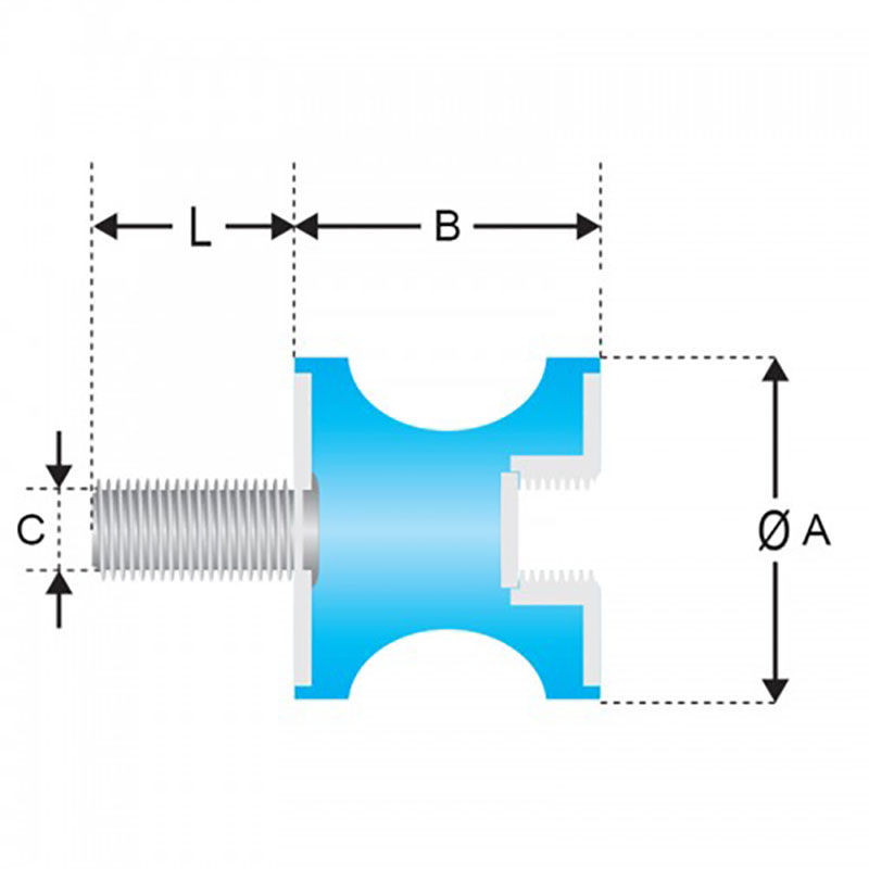 Makara-b Titreşim Takozları MB-005